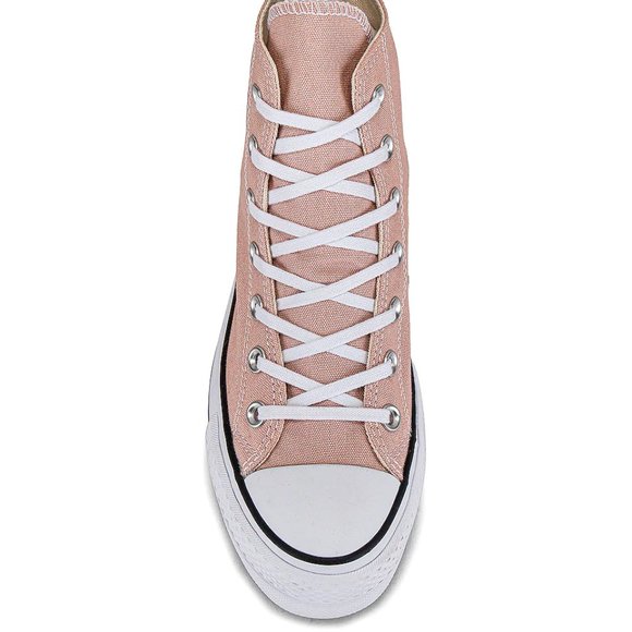 Converse Chuck Taylor All Star Lift Canvas Platform High Top Sneaker Pink 8 38 - Picture 6 of 9
